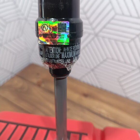 Target Red Ceramic Fire Truck Engine Bedside Table Lamp - Picture 10 of 12